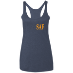 SAF - Ladies' Triblend Racerback Tank