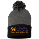 SAF - Pom Pom Knit Cap