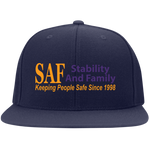 SAF - Flat Bill High-Profile Snapback Hat
