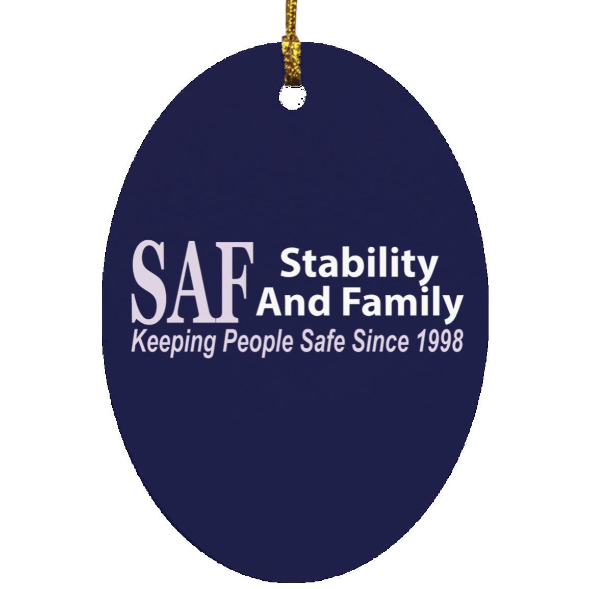 SAF - Oval Ornament