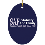 SAF - Oval Ornament