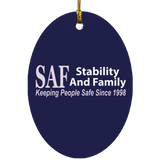 SAF - Oval Ornament