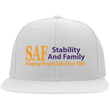 SAF - Flat Bill Twill Flexfit Cap