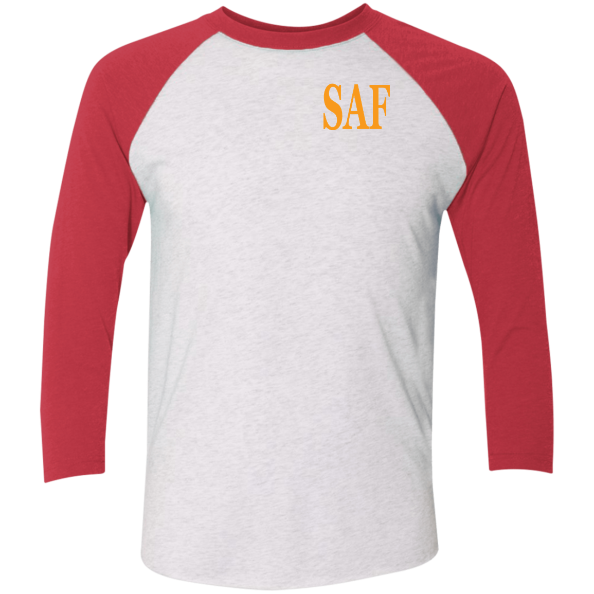 SAF - Tri-Blend 3/4 Sleeve Raglan T-Shirt