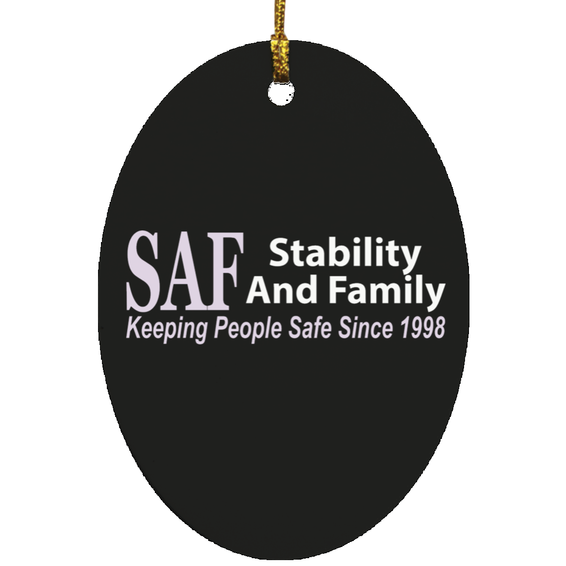 SAF - Oval Ornament