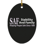 SAF - Oval Ornament