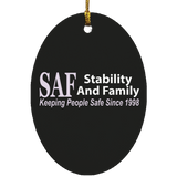 SAF - Oval Ornament