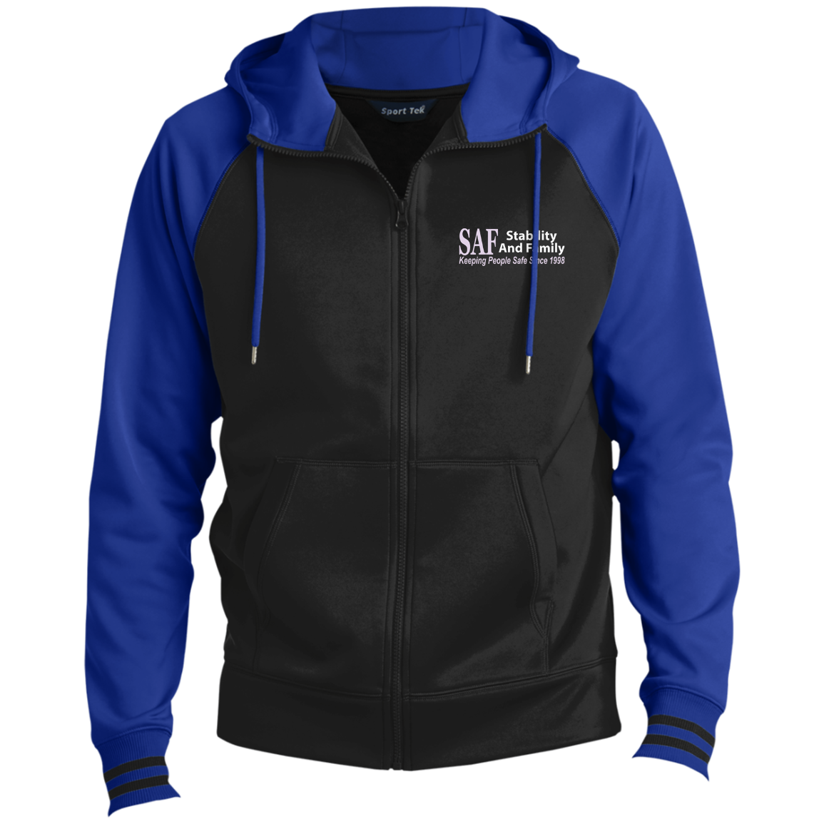SAF - Men's Sport-Wick® Full-Zip Hooded Jacket