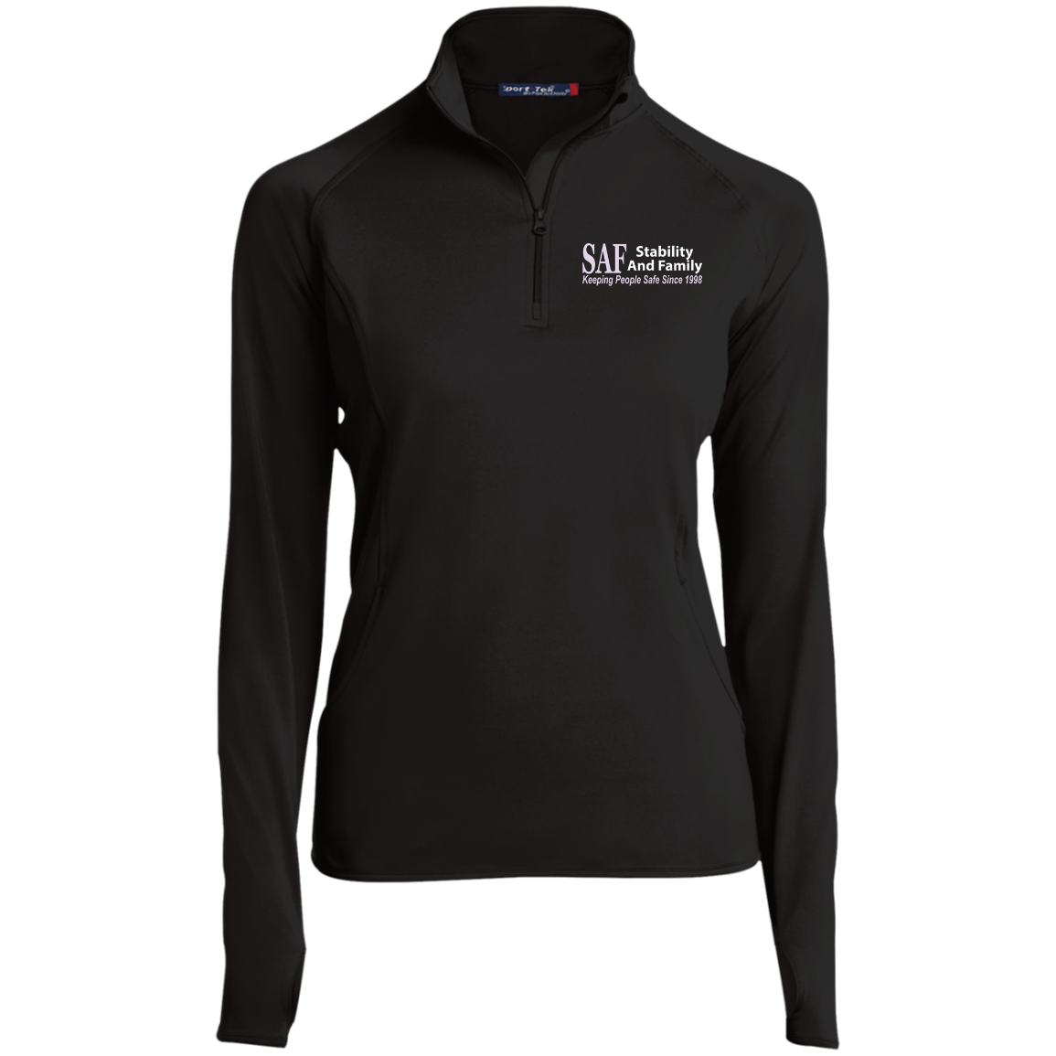 SAF - Women's 1/2 Zip Performance Pullover