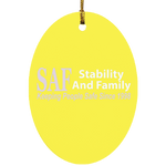 SAF - Oval Ornament