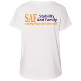 SAF - Ladies' Curvy V-Neck T-Shirt