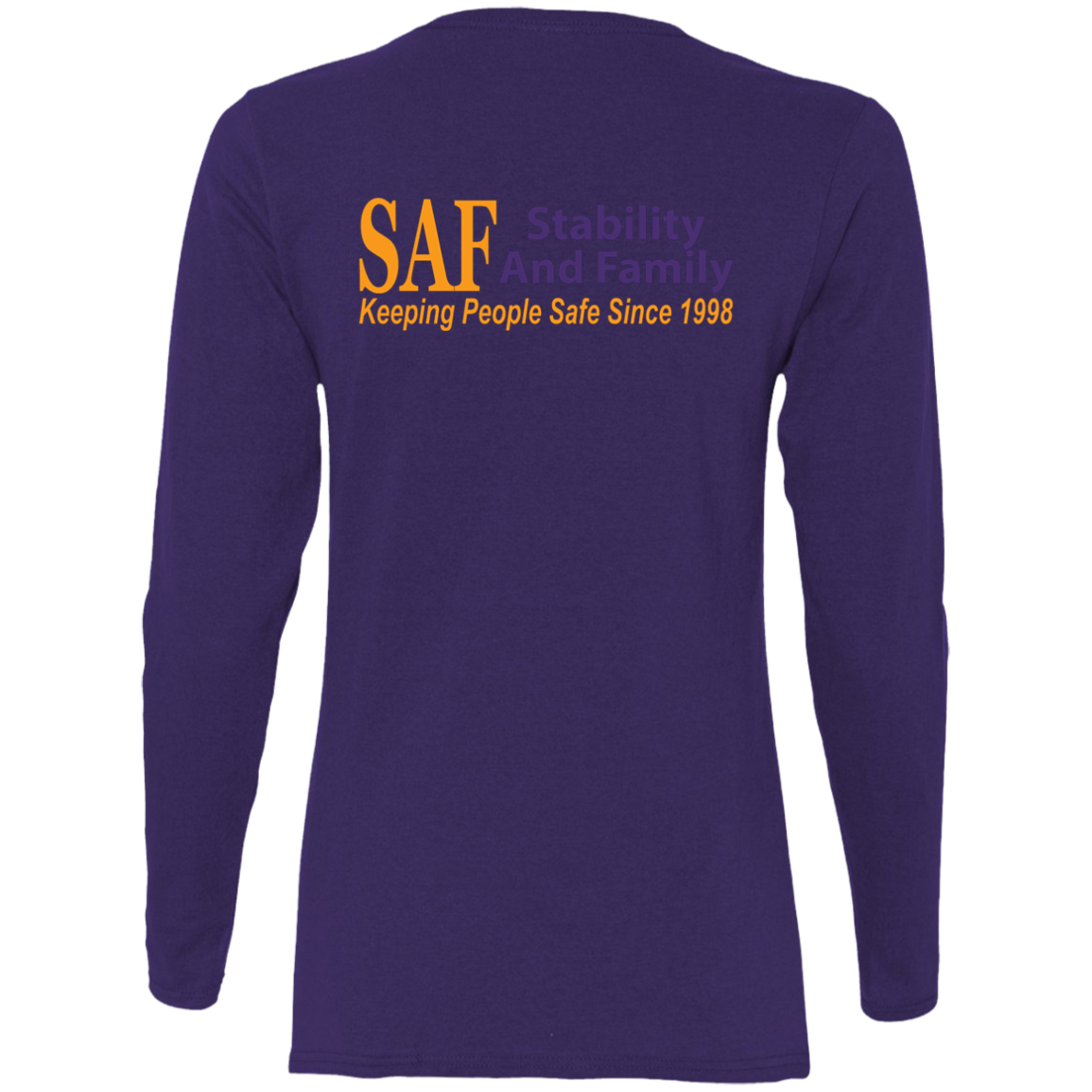 SAF - Ladies' Cotton LS T-Shirt