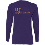 SAF - Ladies' Cotton LS T-Shirt