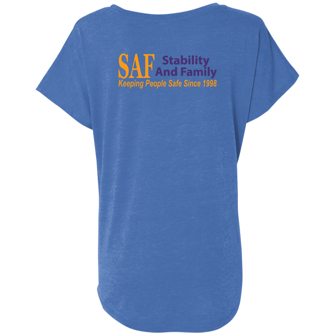 SAF - Ladies' Triblend Dolman Sleeve