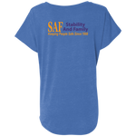SAF - Ladies' Triblend Dolman Sleeve