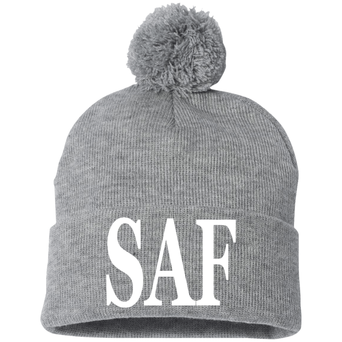 SAF - Pom Pom Knit Cap