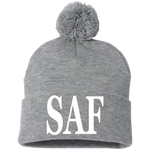 SAF - Pom Pom Knit Cap