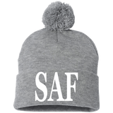 SAF - Pom Pom Knit Cap