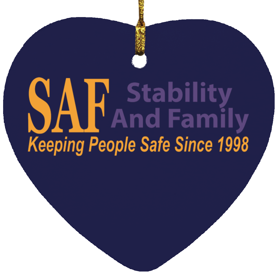 SAF - Heart Ornament