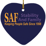 SAF - Heart Ornament