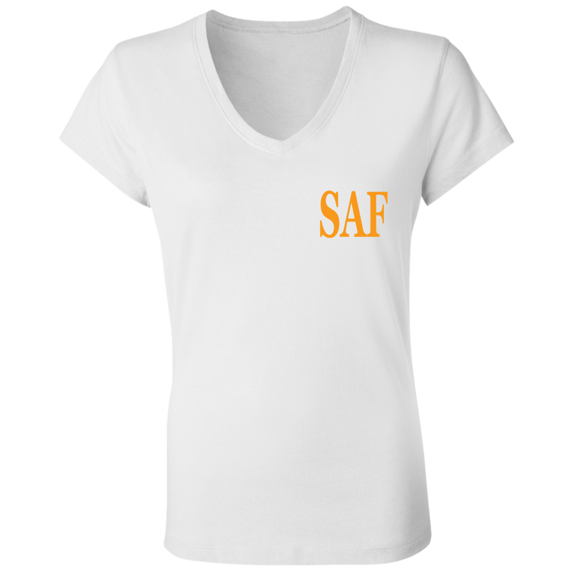 SAF - Ladies' Jersey V-Neck T-Shirt
