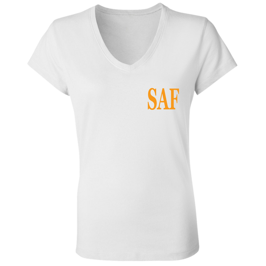 SAF - Ladies' Jersey V-Neck T-Shirt