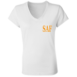 SAF - Ladies' Jersey V-Neck T-Shirt