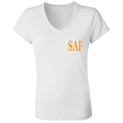 SAF - Ladies' Jersey V-Neck T-Shirt