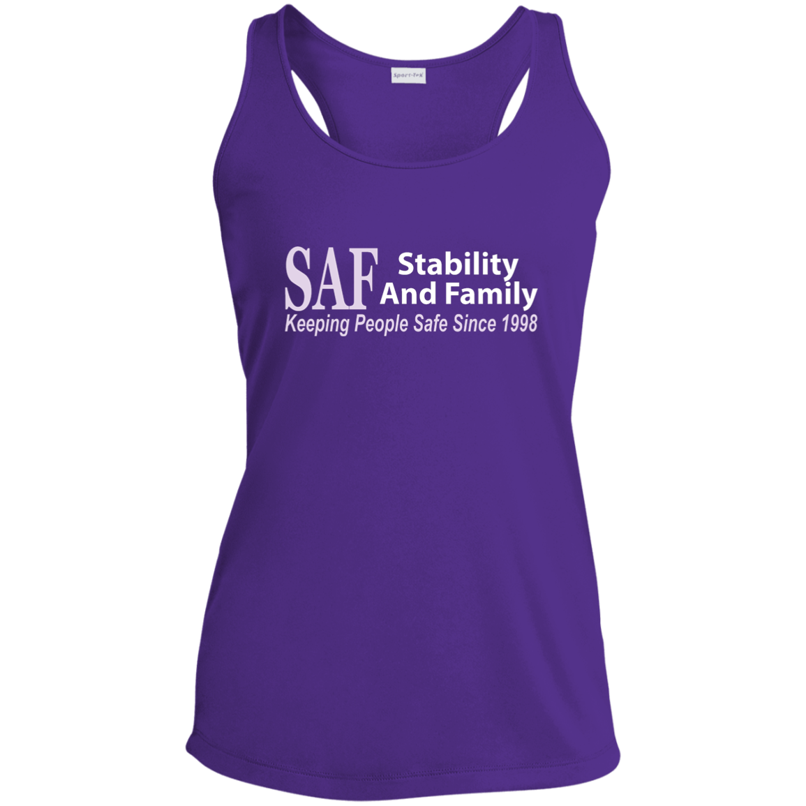 SAF - Ladies' Performance Racerback Tank
