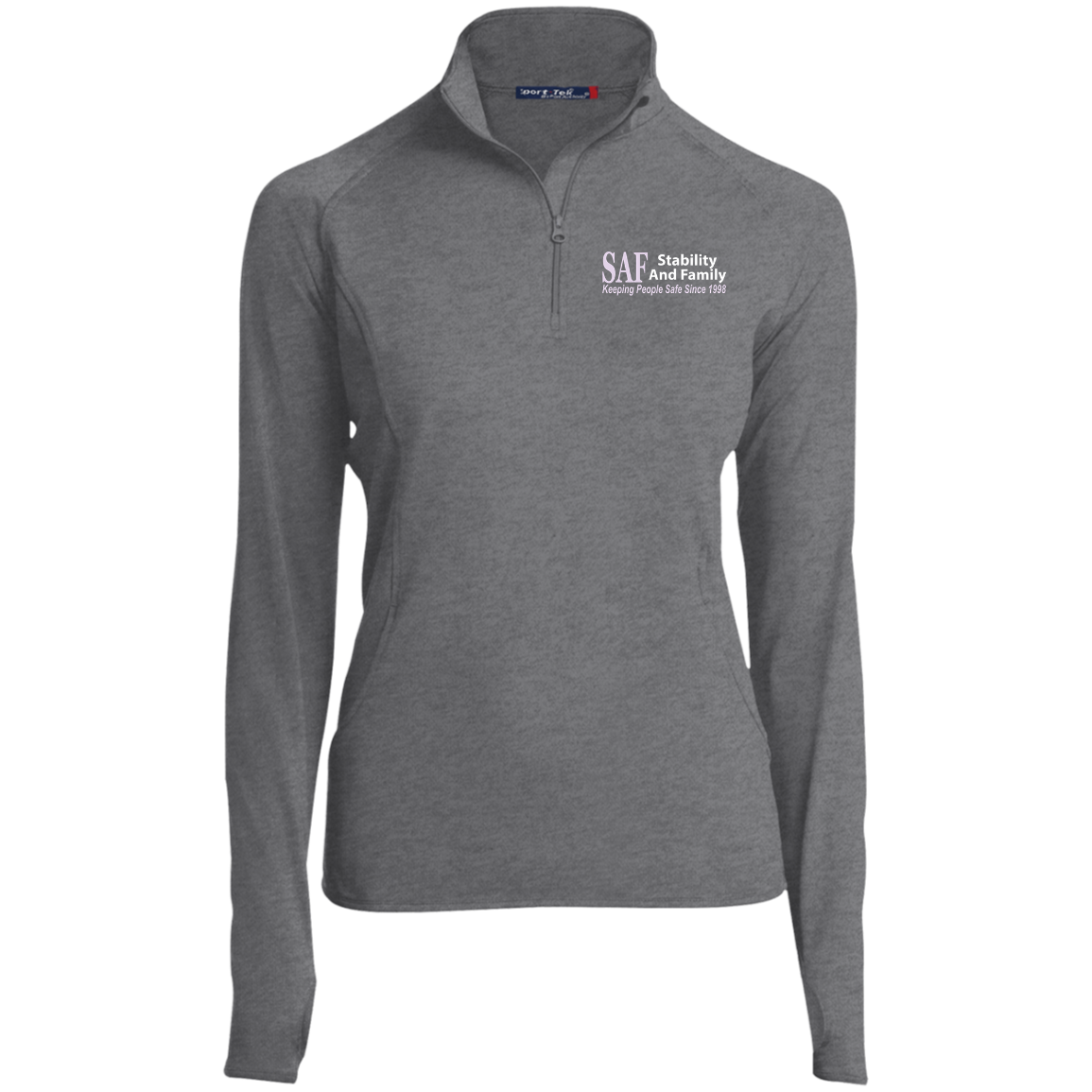 SAF - Women's 1/2 Zip Performance Pullover