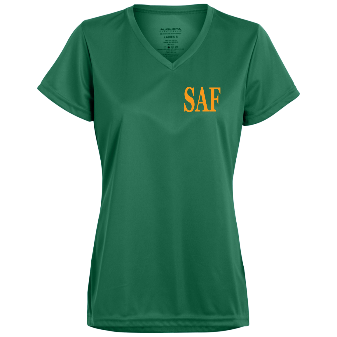 SAF - Ladies’ Moisture-Wicking V-Neck Tee