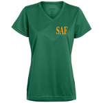 SAF - Ladies’ Moisture-Wicking V-Neck Tee