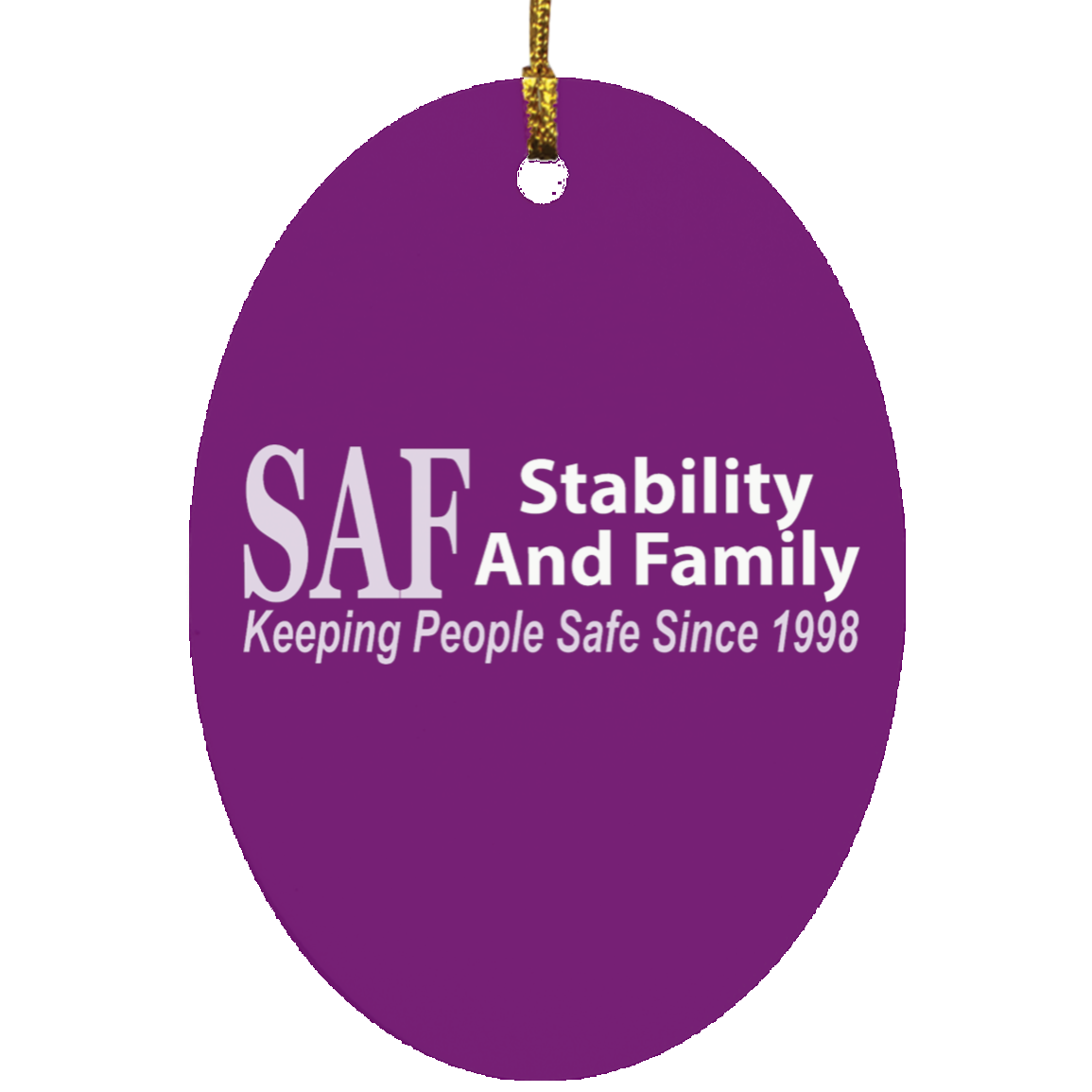 SAF - Oval Ornament