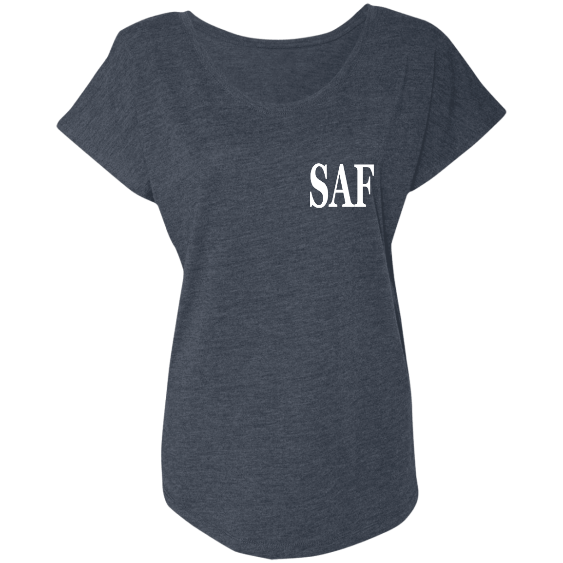 SAF - Ladies' Triblend Dolman Sleeve