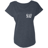 SAF - Ladies' Triblend Dolman Sleeve