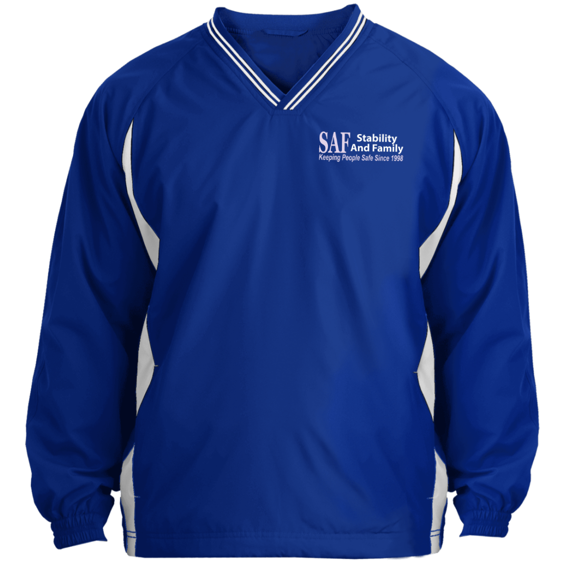 SAF - Tipped V-Neck Windshirt