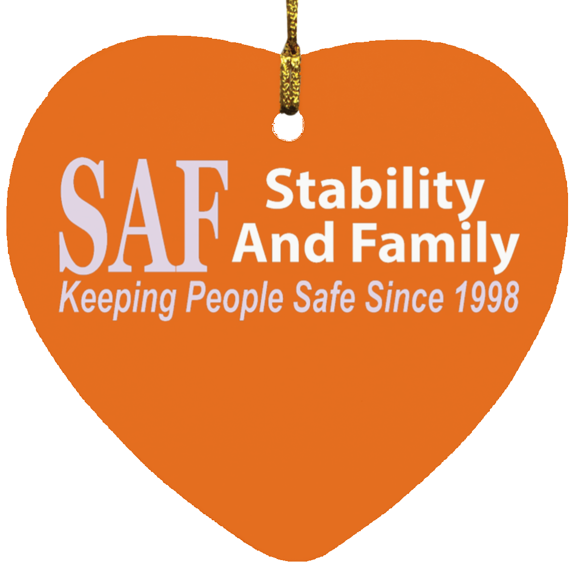 SAF - Heart Ornament