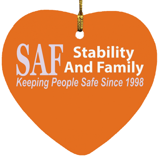 SAF - Heart Ornament