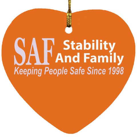 SAF - Heart Ornament