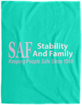 SAF - Cozy Plush Fleece Blanket - 60x80