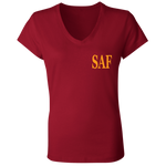 SAF - Ladies' Jersey V-Neck T-Shirt