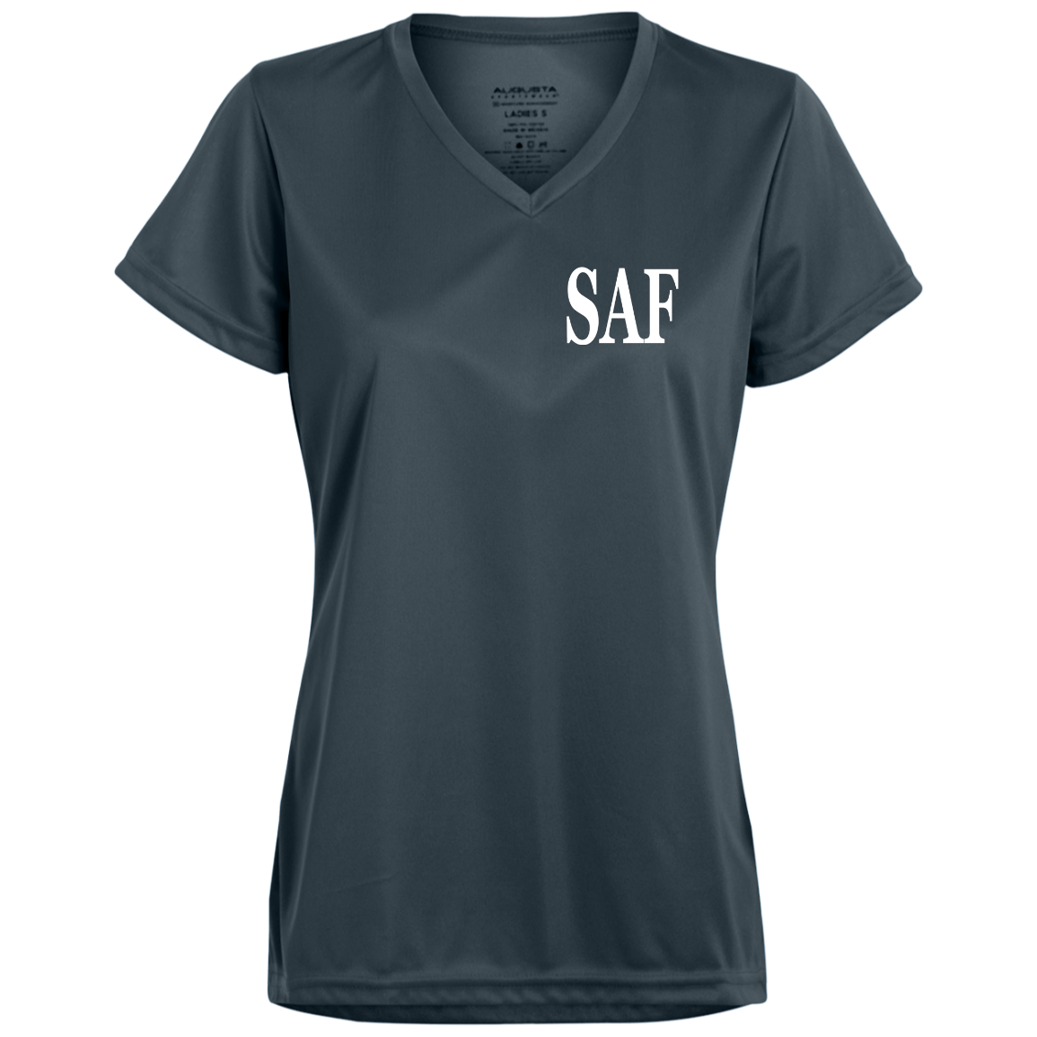 SAF - Ladies’ Moisture-Wicking V-Neck Tee