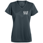 SAF - Ladies’ Moisture-Wicking V-Neck Tee