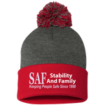 SAF - Pom Pom Knit Cap