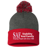 SAF - Pom Pom Knit Cap