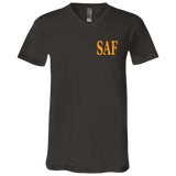 SAF - Unisex Jersey SS V-Neck T-Shirt