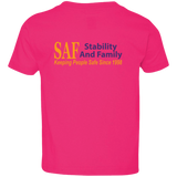 SAF - Toddler Jersey T-Shirt