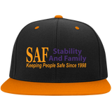 SAF - Flat Bill High-Profile Snapback Hat