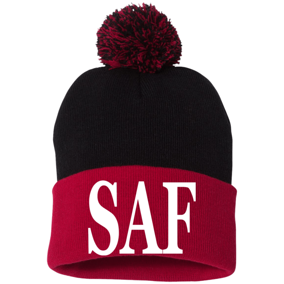 SAF - Pom Pom Knit Cap