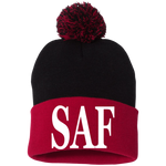 SAF - Pom Pom Knit Cap
